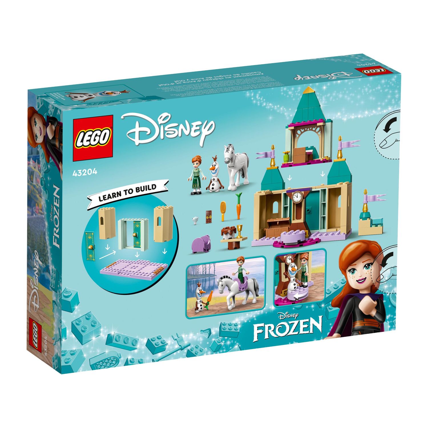 Конструктор LEGO Disney Princess Anna and Olaf Castle Fun 108 дет. - фото 7