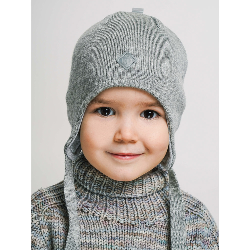 Шапка ПриКиндер B-Sp2336 Цвет: Светло-серый - фото 11