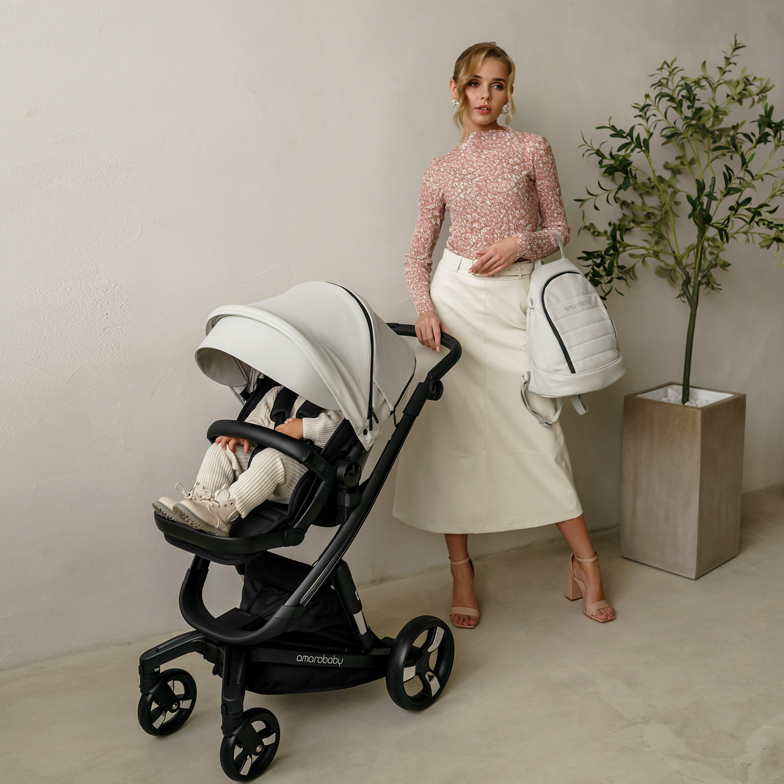 Коляска 2 в 1 Amarobaby Tutum - фото 32
