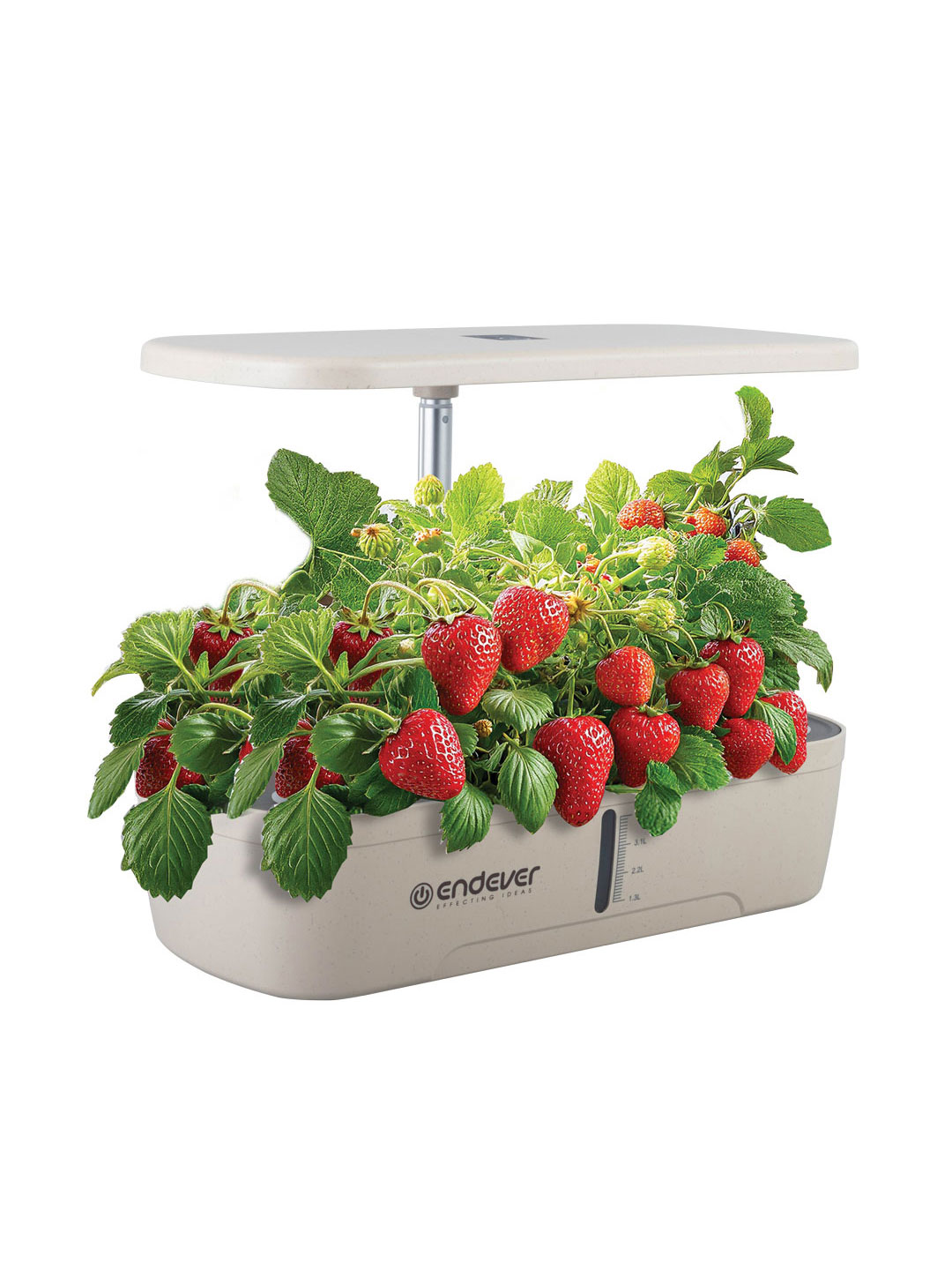Гидропонная установка ENDEVER Garden-2 24 Вт 4 л 12 модулей LED бежевый/коричневый - фото 7
