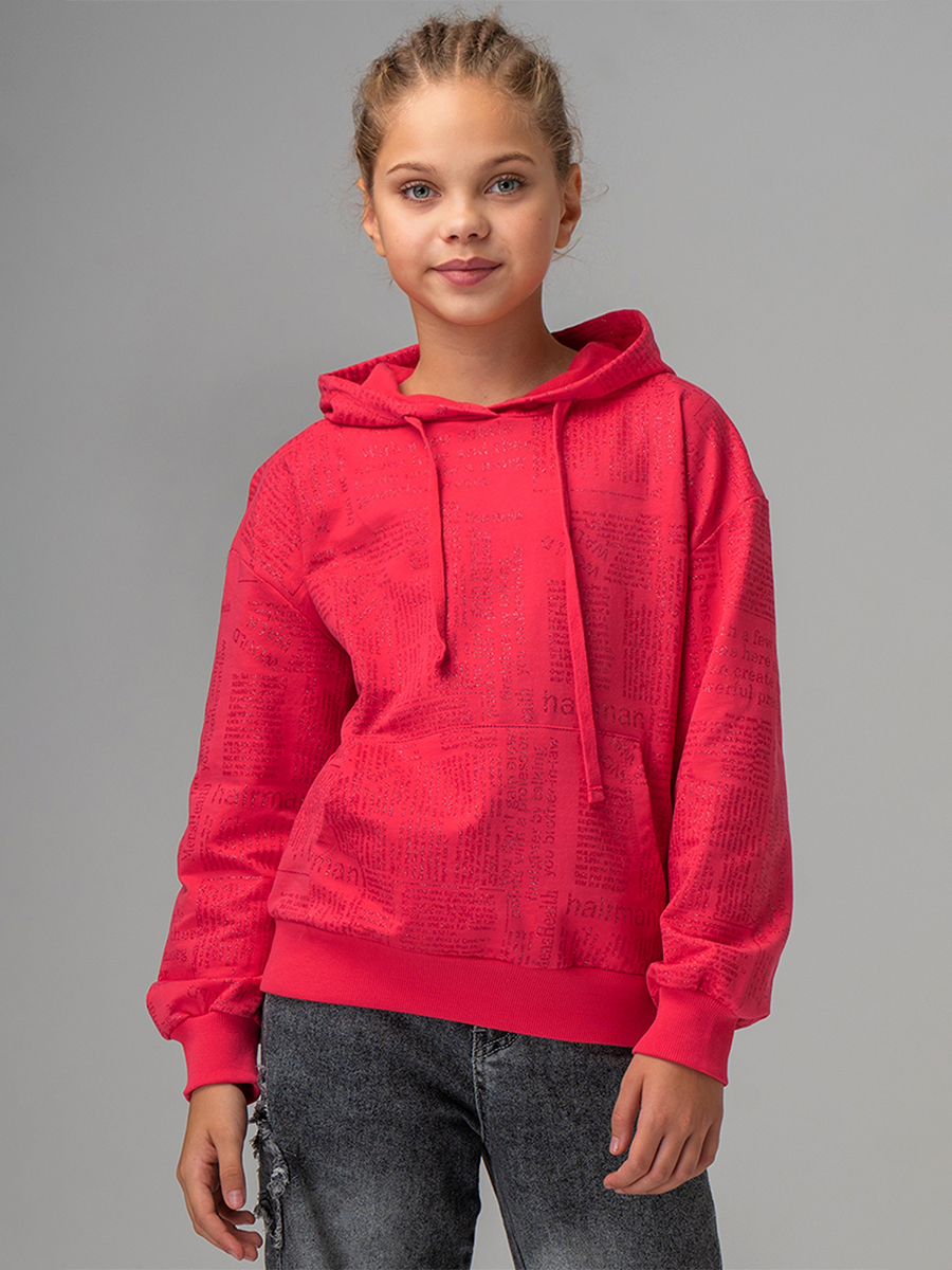 Худи BONITO KIDS SS6073фуксия - фото 1