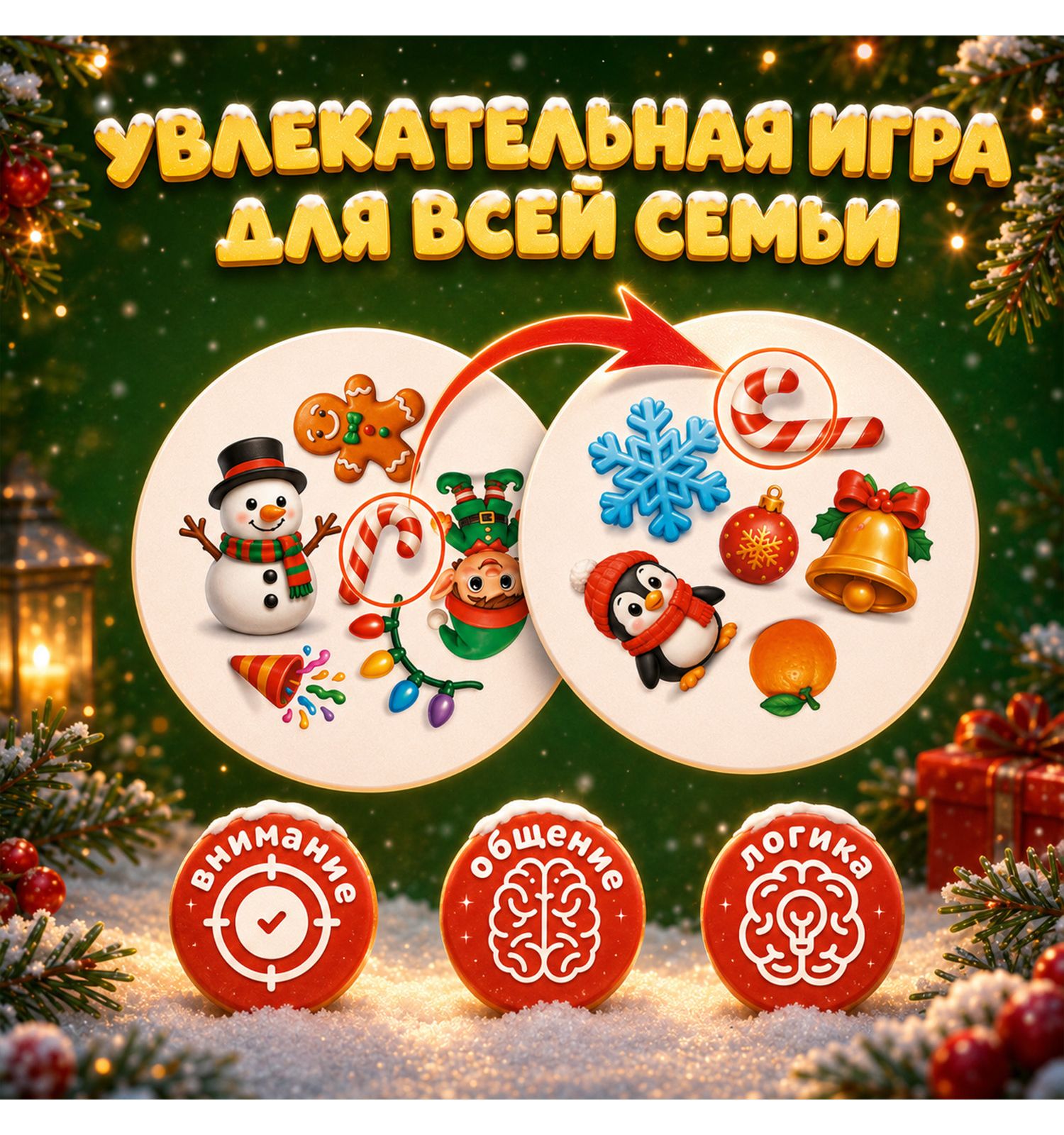 Настольная игра Десятое королевство Новый год Дабл - фото 5