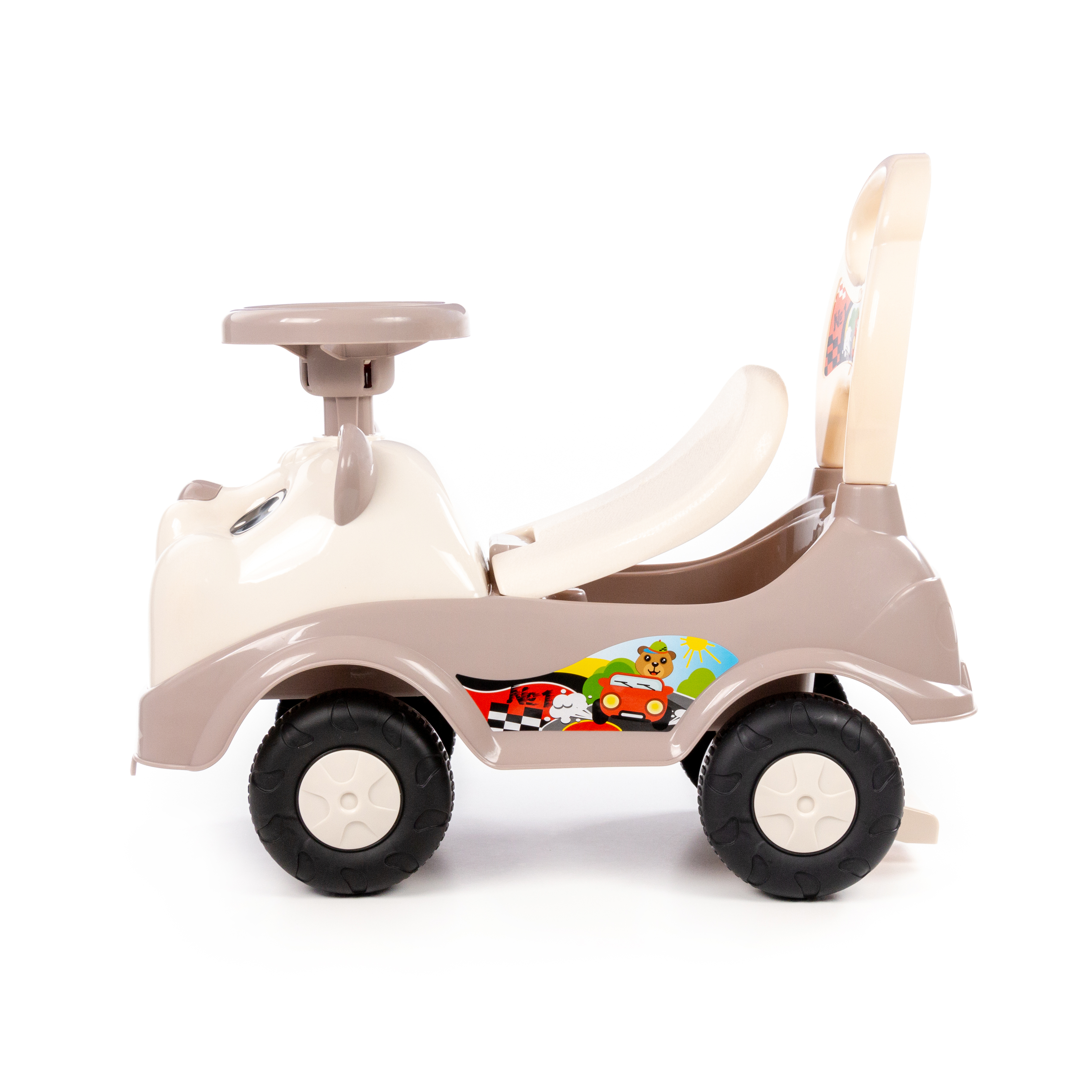 Пушкар Полесье каталка бежевый - фото 4