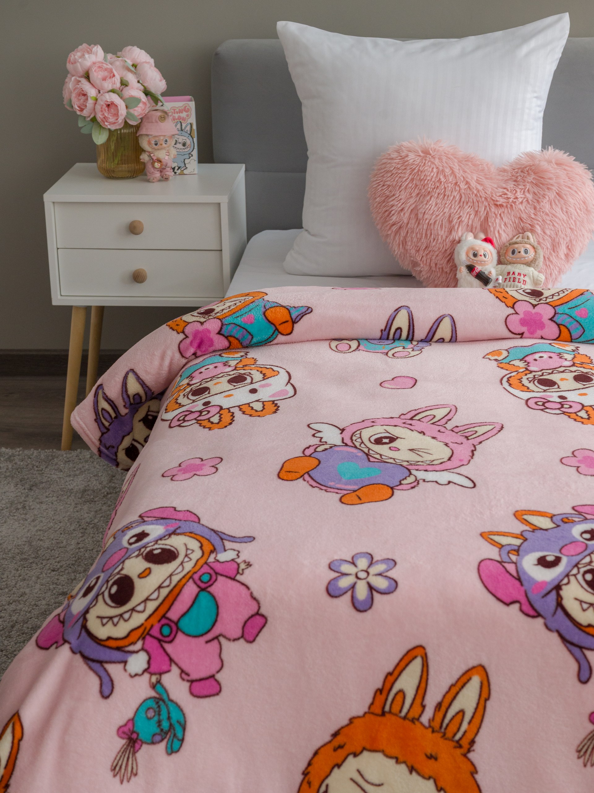 Плед Павлинка Аэро Софт Лабубу 100 x 150 см - фото 12