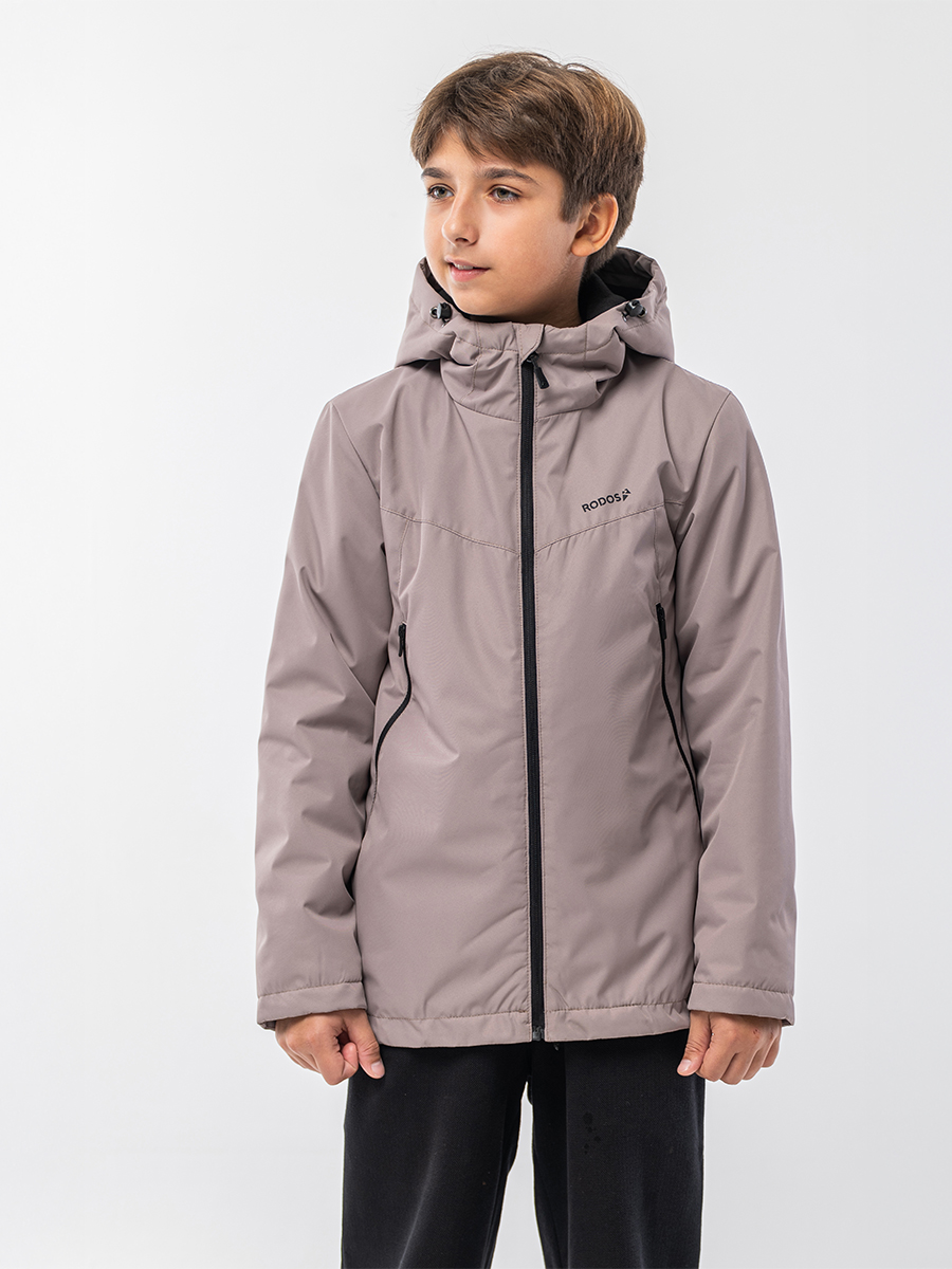 Куртка RODOS М-230/1/бежевый(черный) - фото 4