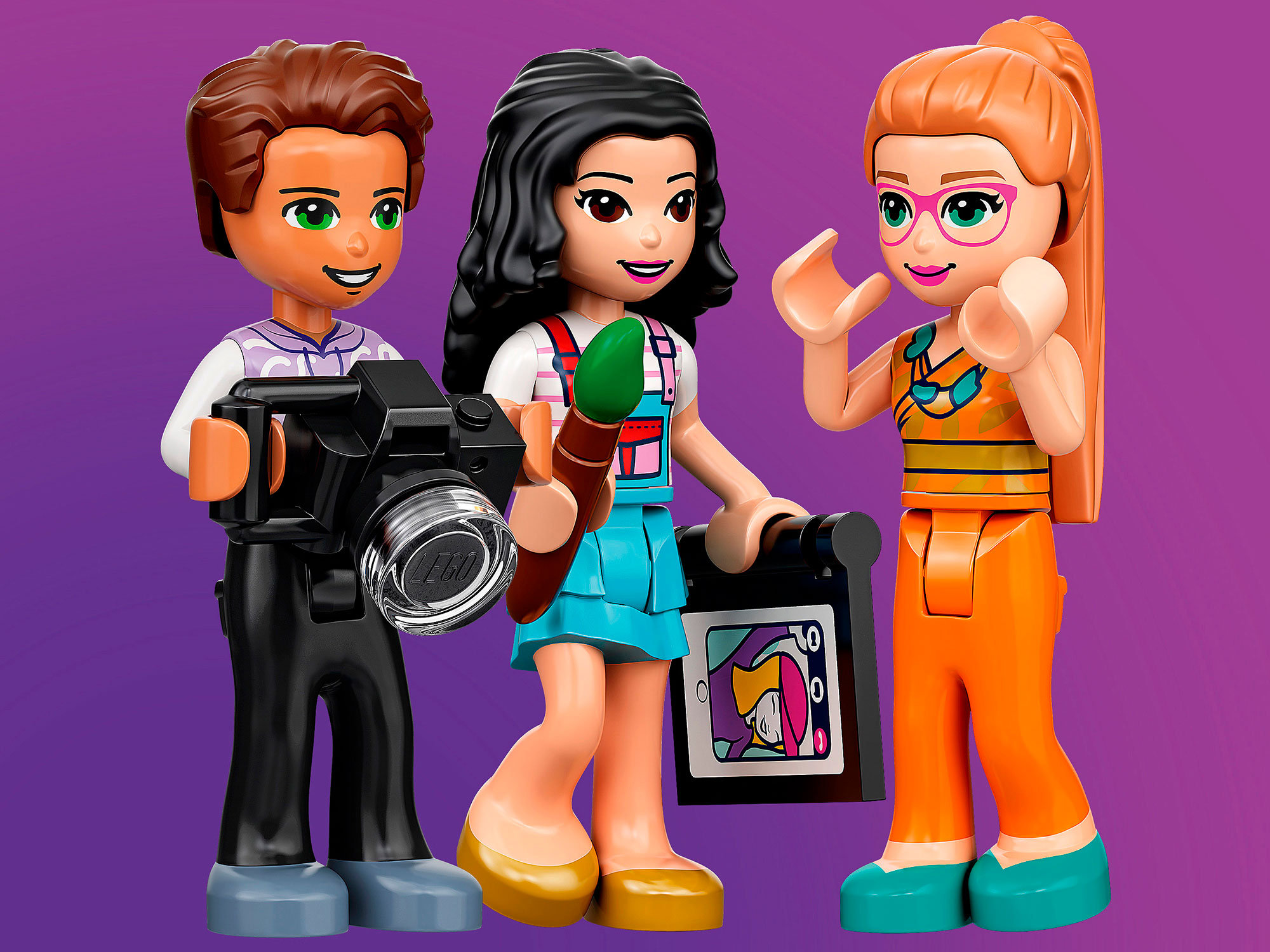Конструктор LEGO Friends Художественная школа Эммы блочный - фото 13