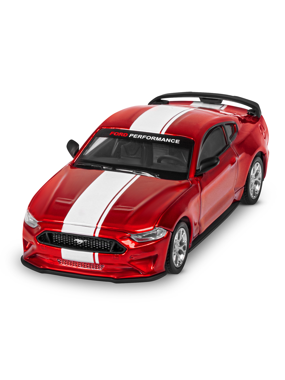 Автомобиль АВТОпанорама Ford Mustang Сборная модель 1:42 JB1251727 - фото 13