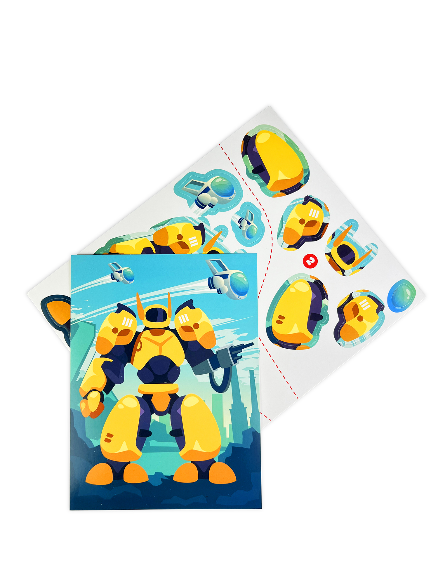 Набор для творчества Дрофа-Медиа аппликация Гонки Трансформер Космос - фото 14