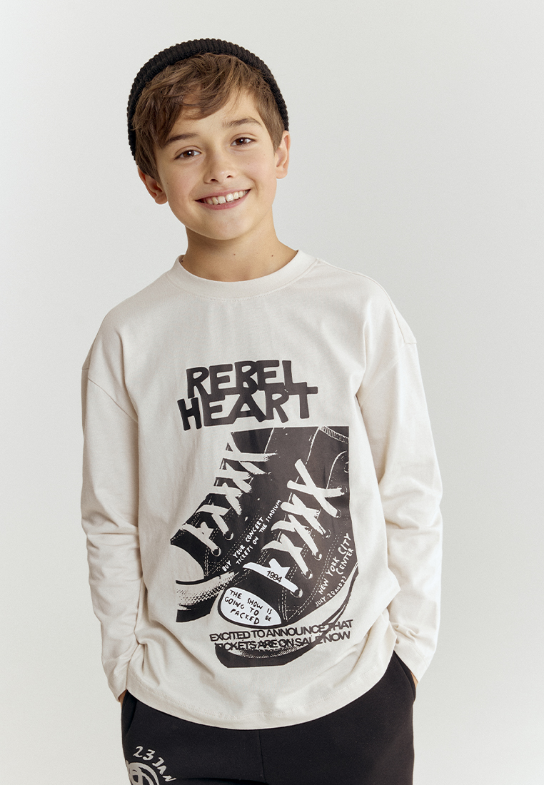 Лонгслив artie W25K04FD-1346M/Молочный - фото 4