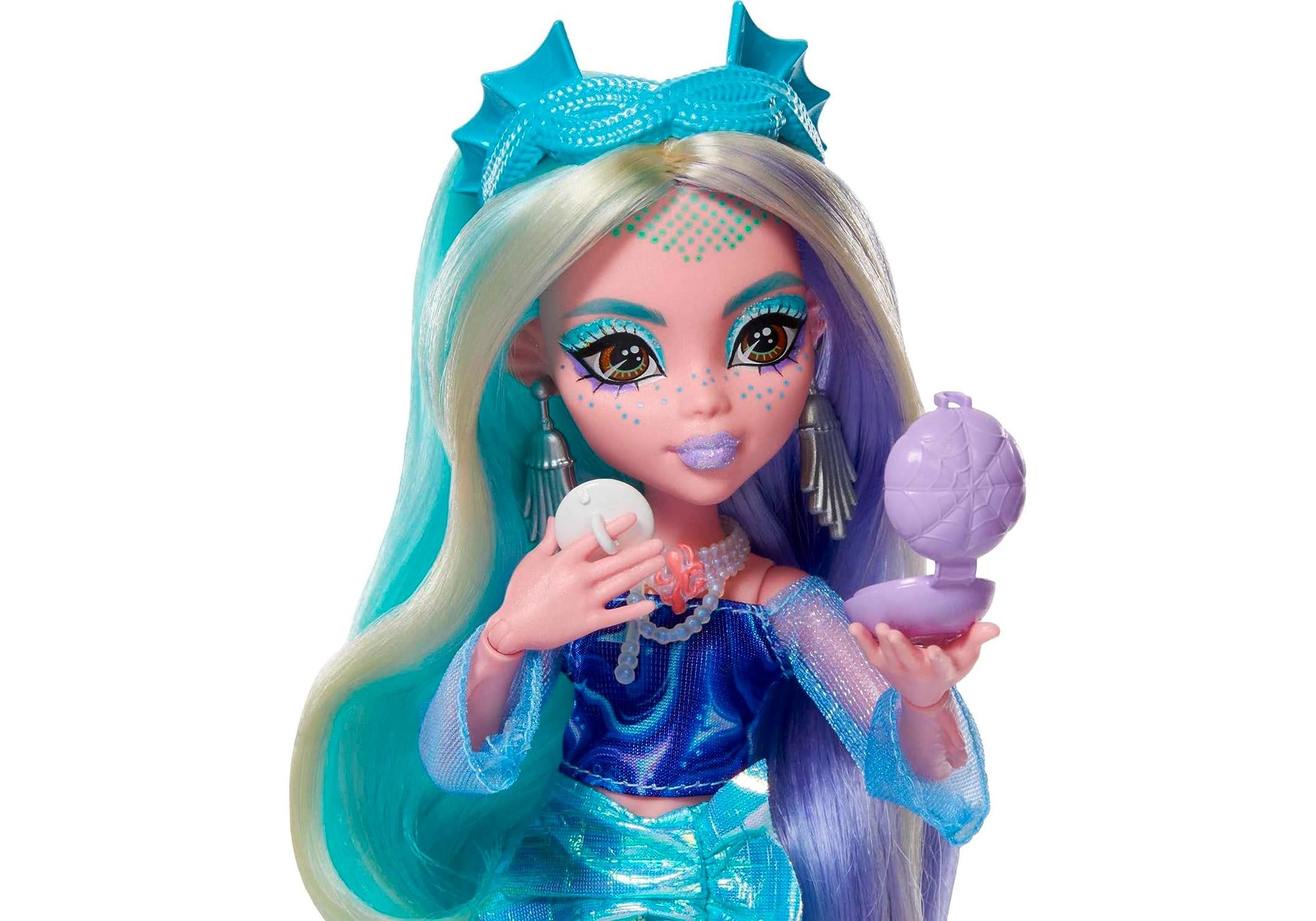 Кукла модельная Monster High Skulltimate Secrets Lagoona HNF77 - фото 2