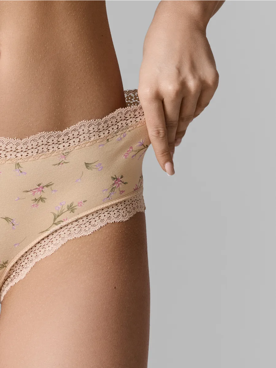 Трусы Mark Formelle (Марк Формэль) 412809/цветочки на бежевом - фото 5