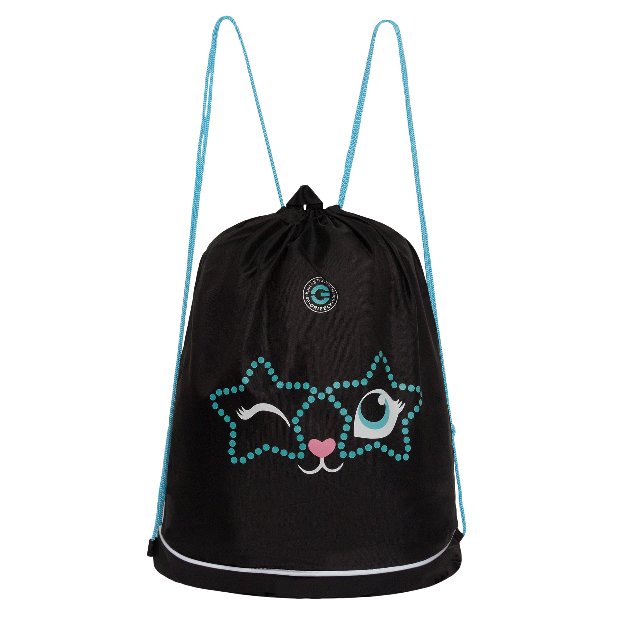 Мешок для обуви Grizzly Мордочка - фото 1