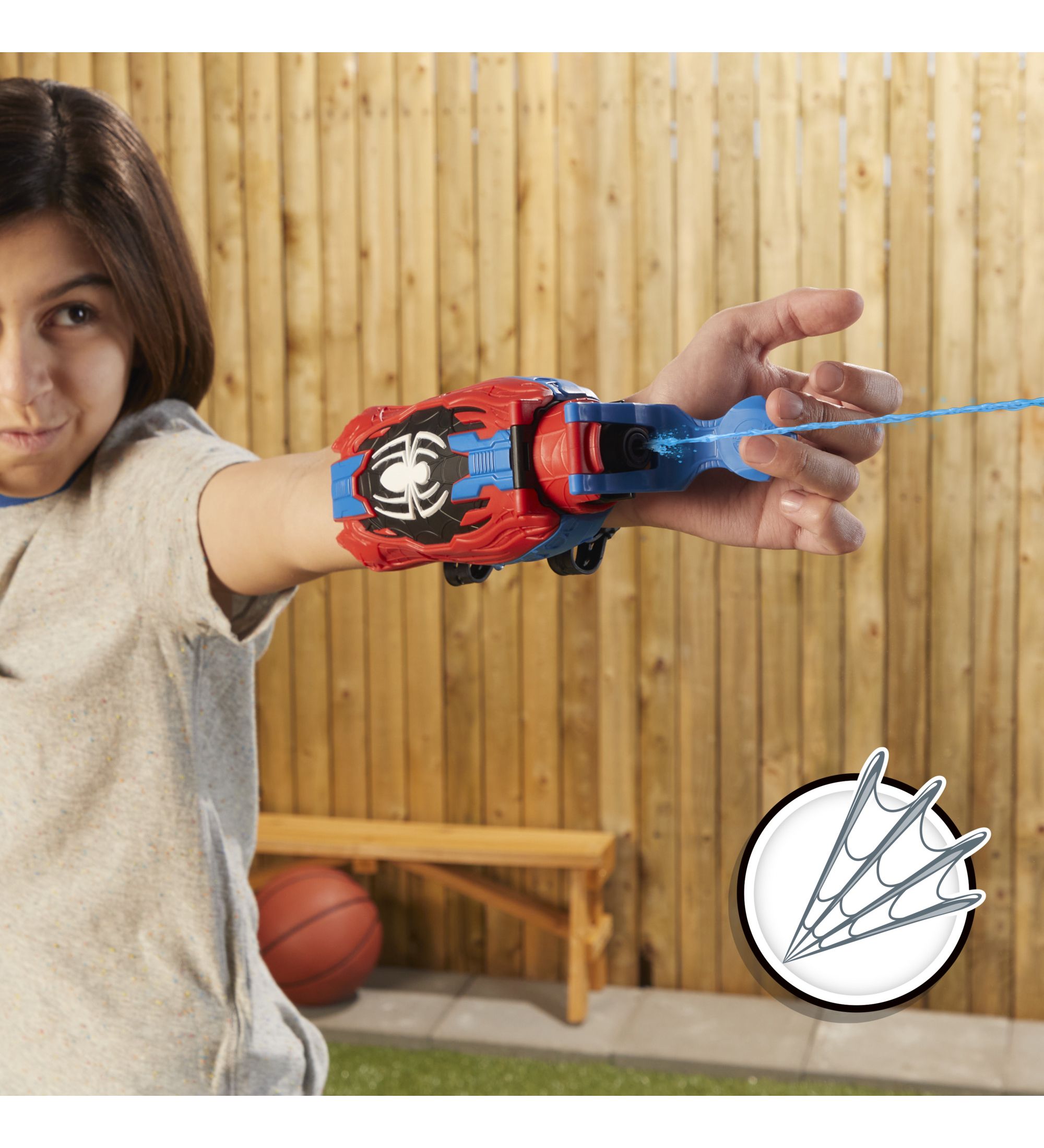 Бластер водный Hasbro Spider-Man Real Webs - фото 6