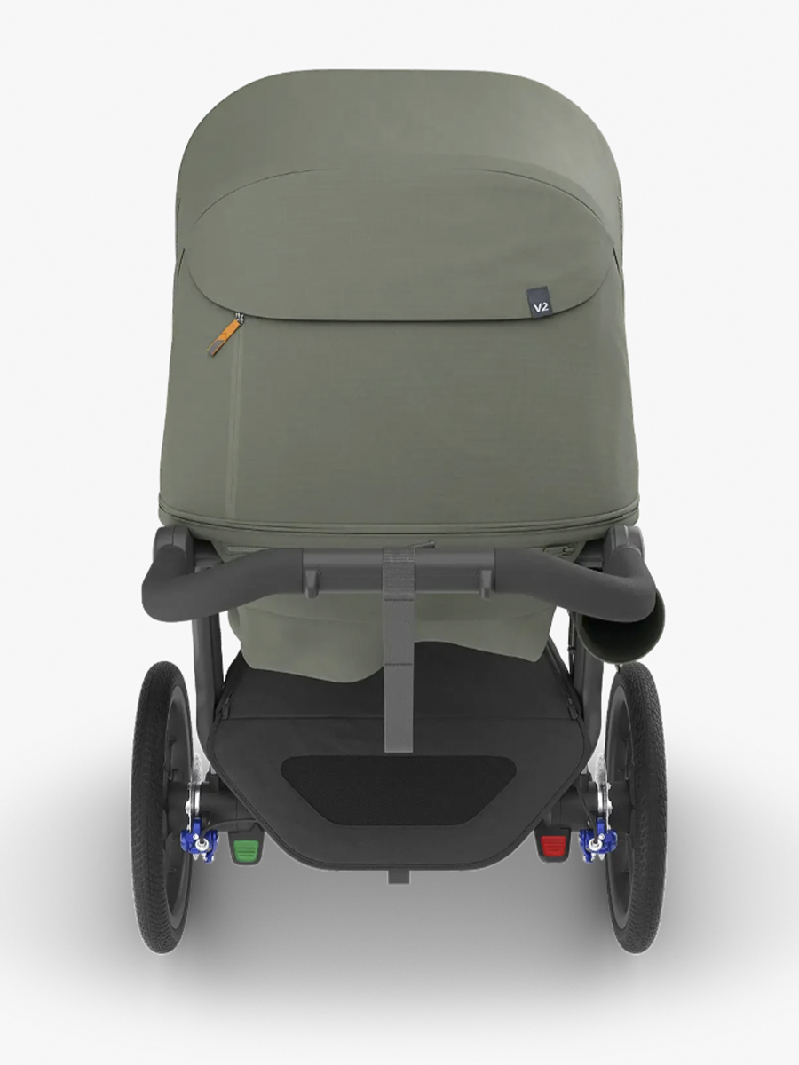 Коляска прогулочная UPPAbaby Ridge V2 зеленый - фото 4