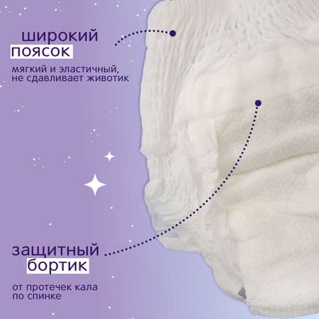 Трусики Joonies Night ночные M (6-11 кг) 24 шт.