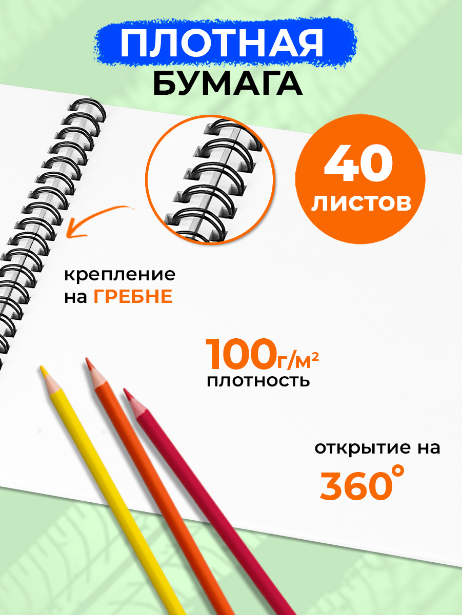 Альбом Prof-Press Авто и природа А4 40 лист. 2 шт. - фото 3