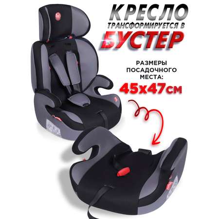 Автокресло BabyCare Legion 1/2/3 (9-36 кг)