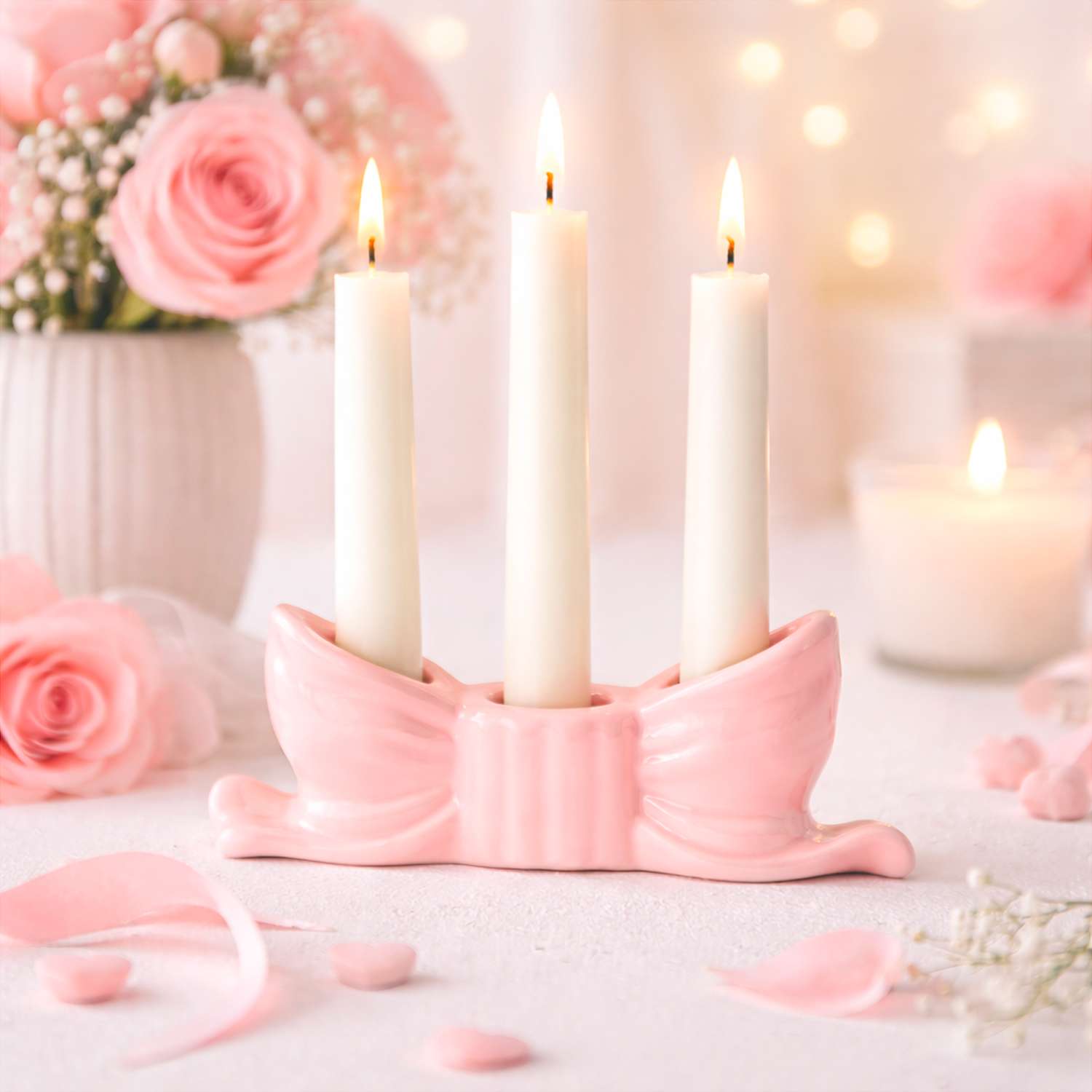 Подсвечник ё Бант - фото 1