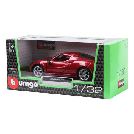 Автомобиль BBurago AlfaRomeo 4c 18-43037 1:32