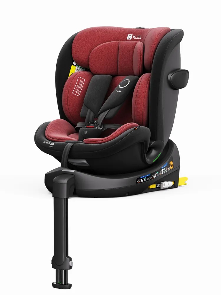 Автокресло KLEE Mark SL Isofix 0+/1/2/3 (0-36 кг) красный - фото 2