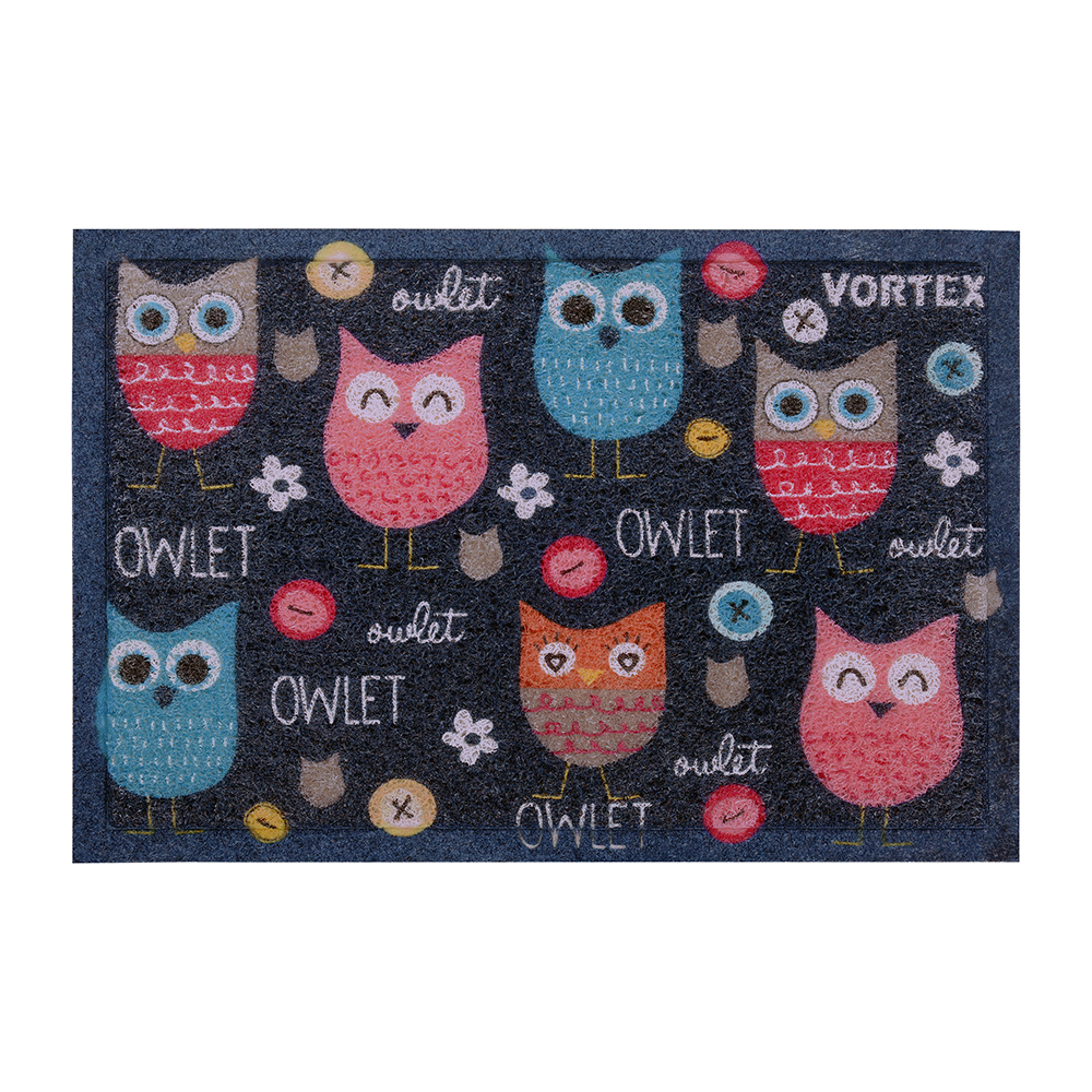Ковёр придверный Vortex Совята 40 x 60 см - фото 1