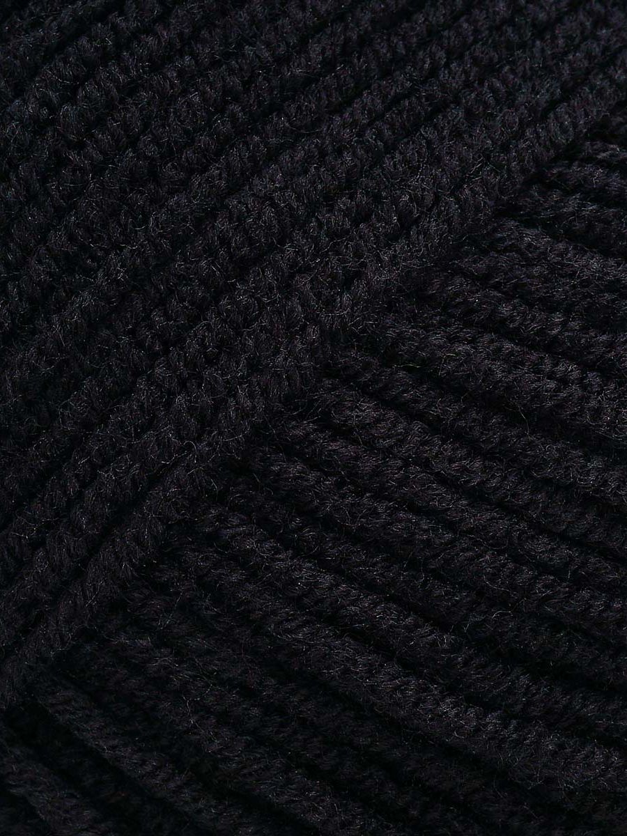 Пряжа YarnArt Jeans универсальная 50 г 160 м 53 черный, 10 мотков - фото 5