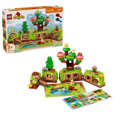 Конструктор LEGO DUPLO Лес открытий 131 дет.