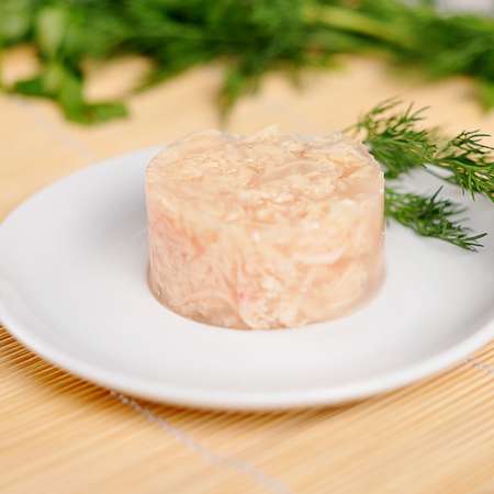 Корм для собак Molina цыпленок с говядиной в желе 85г