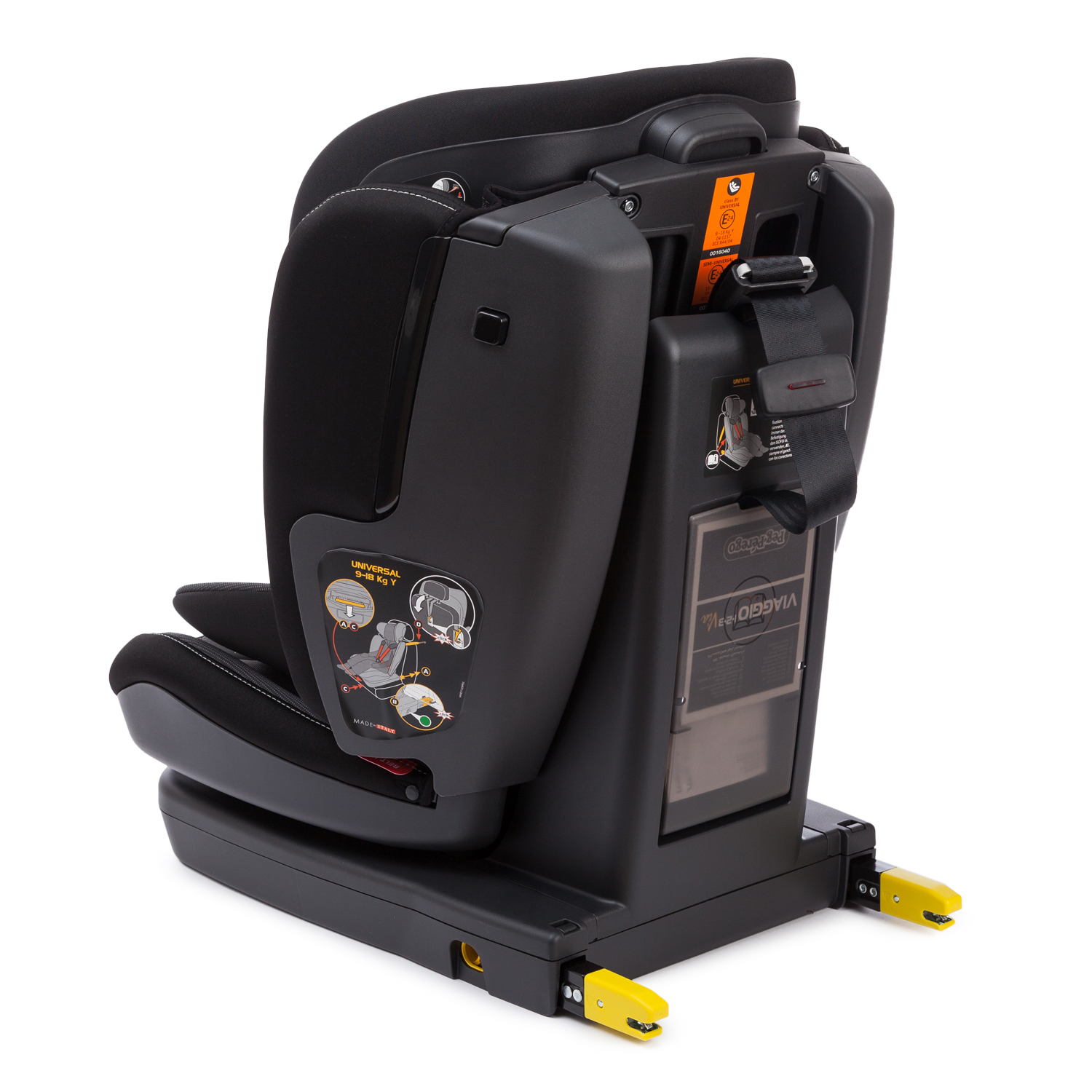 Автокресло Peg-Perego Isofix 1/2/3 (9-36 кг) черный - фото 7