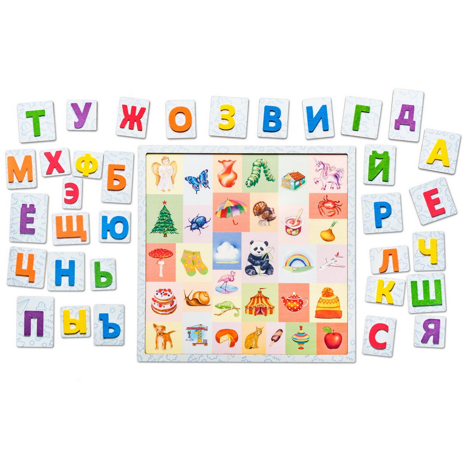 Настольная игра Sima-Land Тактильные буквы - фото 3