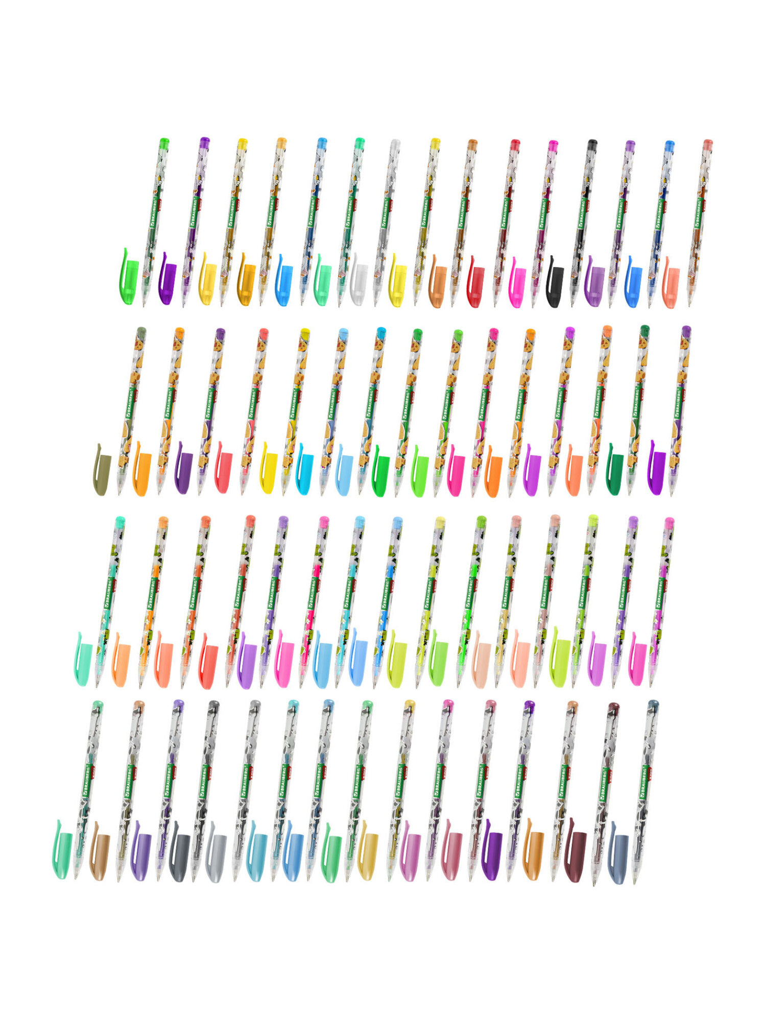 Ручка гелевая Brauberg 60 шт. - фото 3