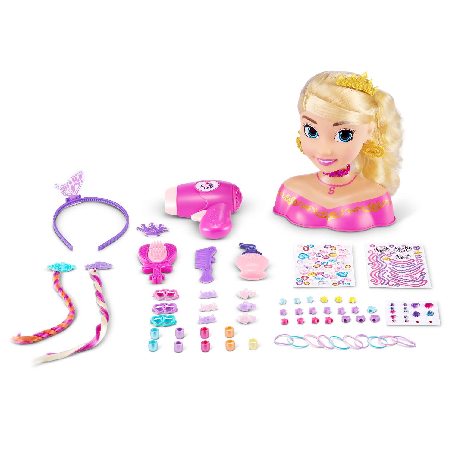 Игрушка Zuru Sparkle Girlz торс для причесок - фото 8