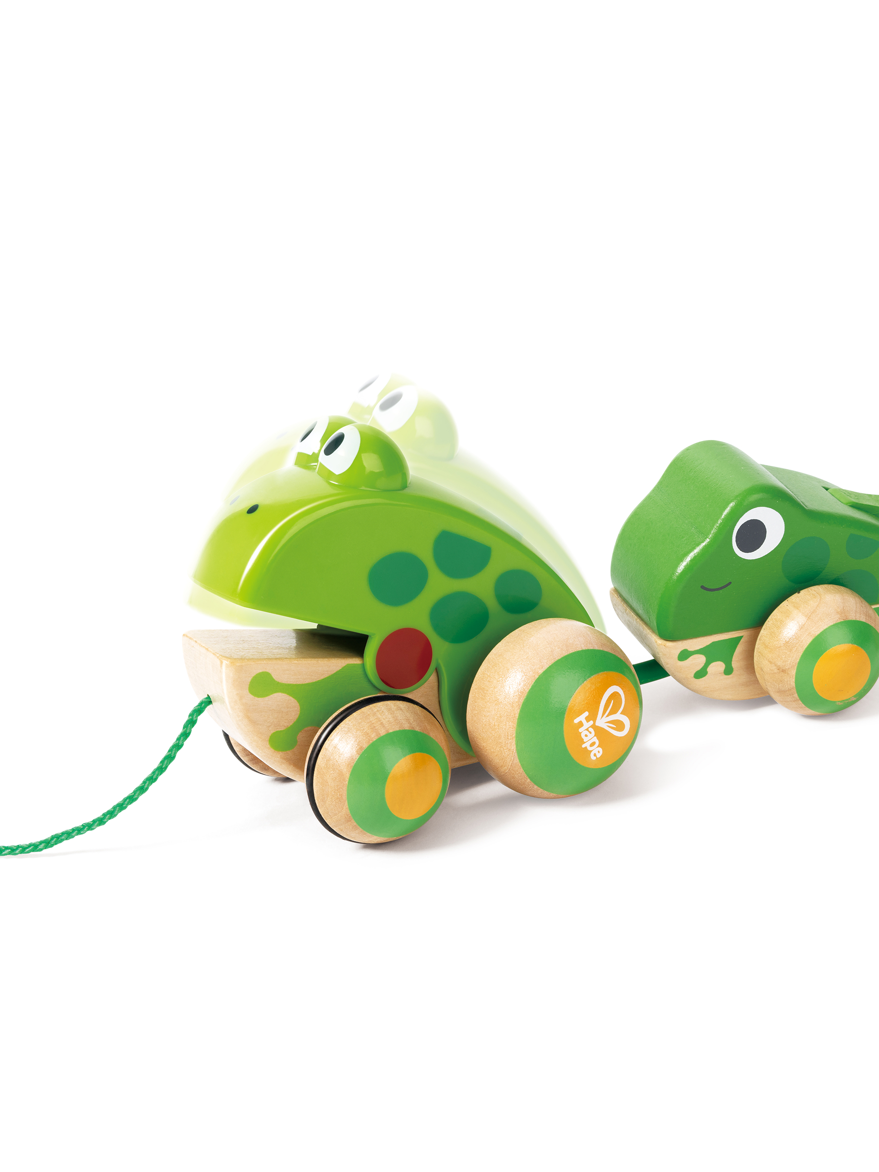 Игрушка Hape каталка Семья лягушек на прогулке - фото 9