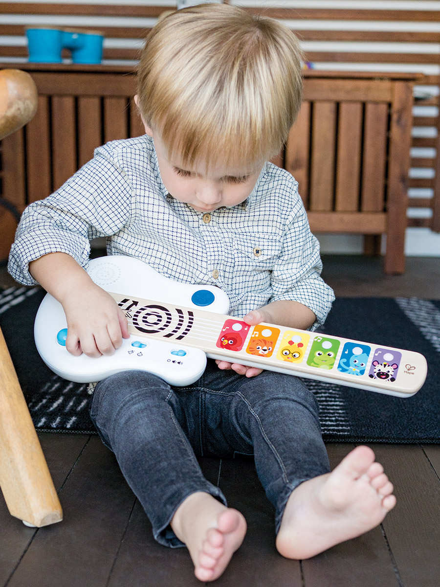Игрушка музыкальная Hape Сенсорная гитара - фото 1