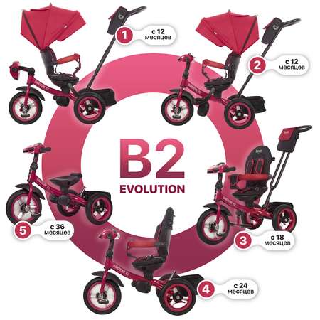 Трехколесный велосипед Nuovita 12 дюймов