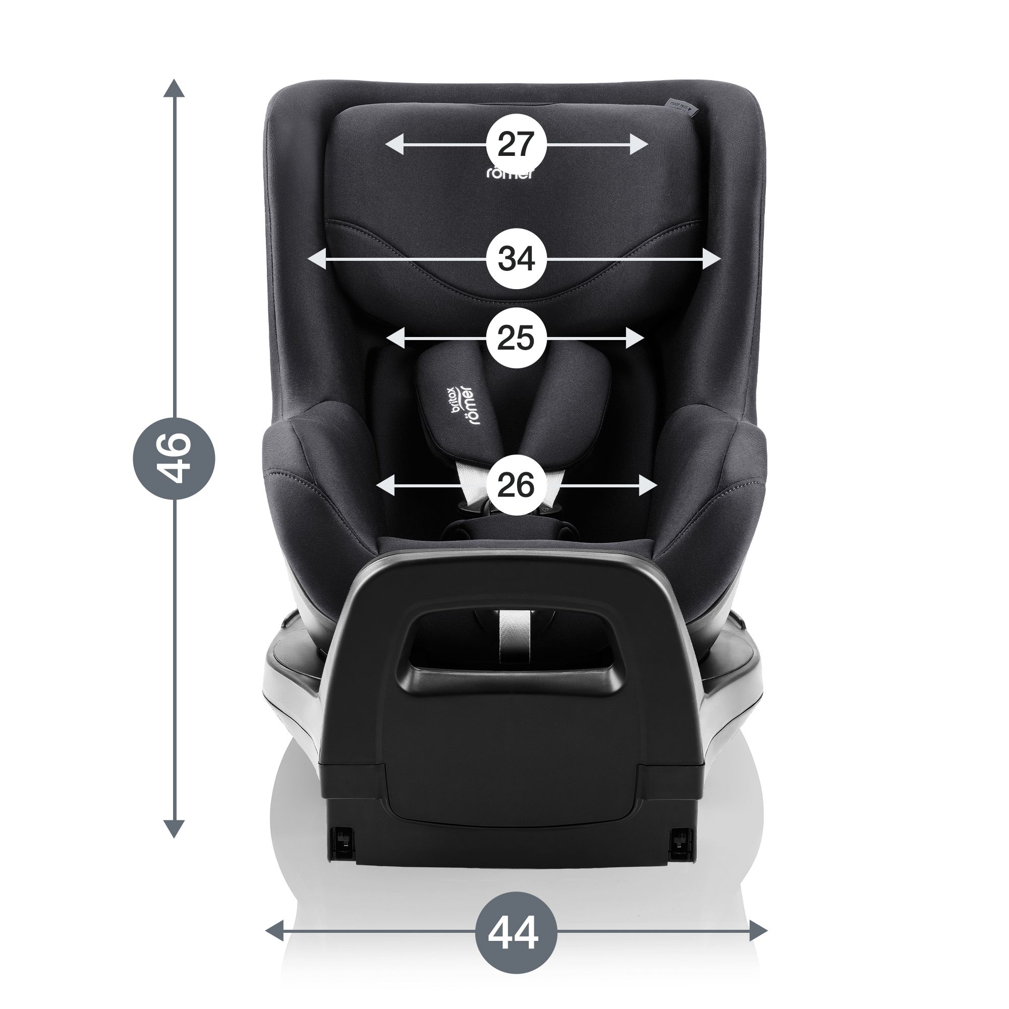 Автокресло Britax Roemer Dualfix Pro M Isofix 0+/1 (0-18 кг) - фото 10