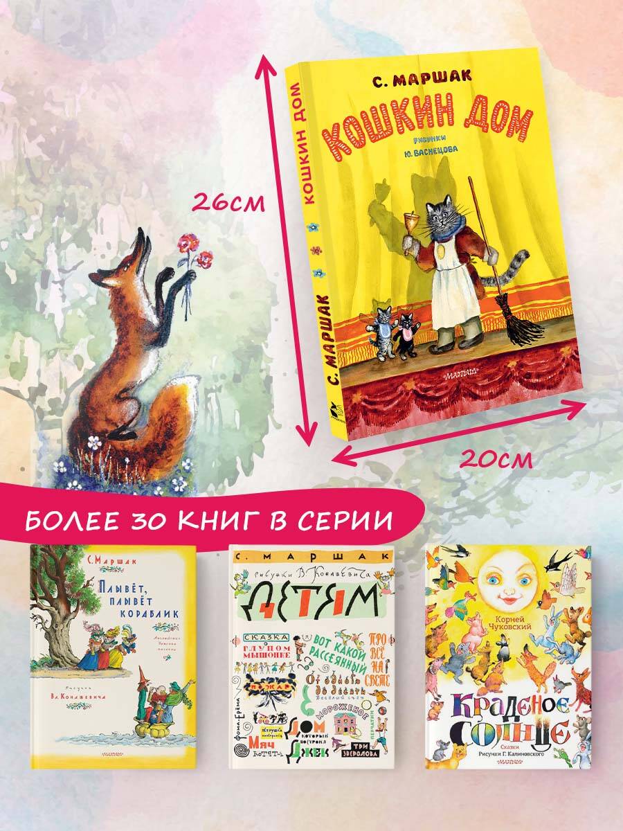 Книга АСТ Кошкин дом. Рис. Васнецова Ю. - фото 7