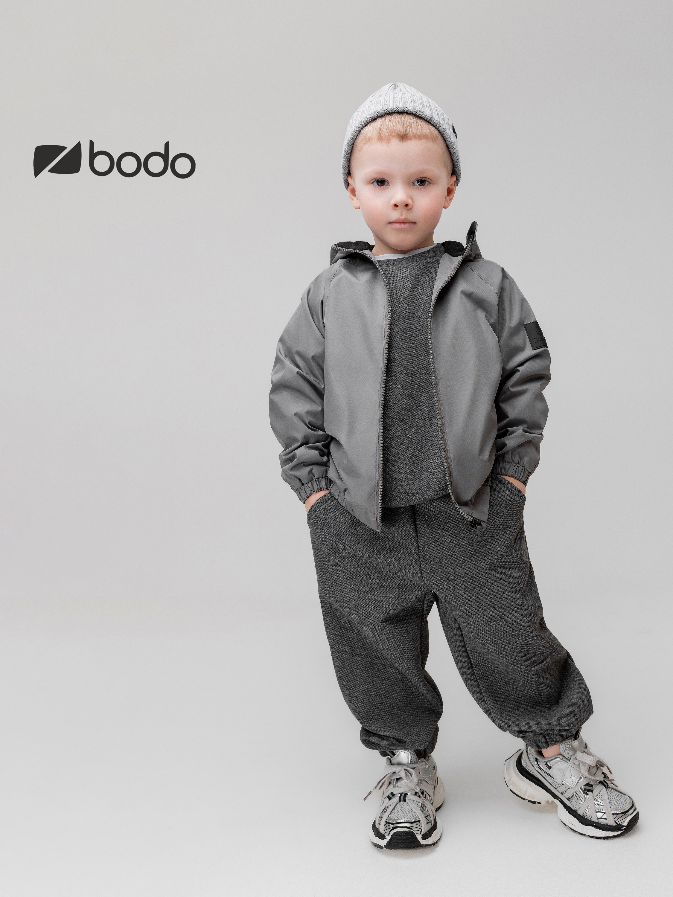 Куртка Bodo 32-60U_серый - фото 2