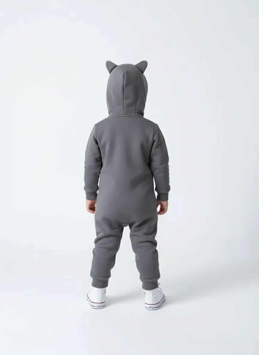 Комбинезон Лапушка 5055ф серый - фото 7