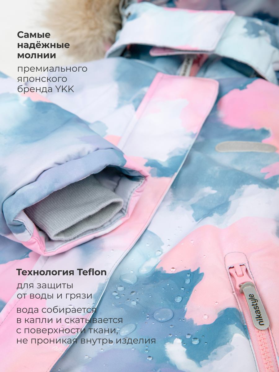 Костюм NIKASTYLE 7з2026 фламинго/серый - фото 9