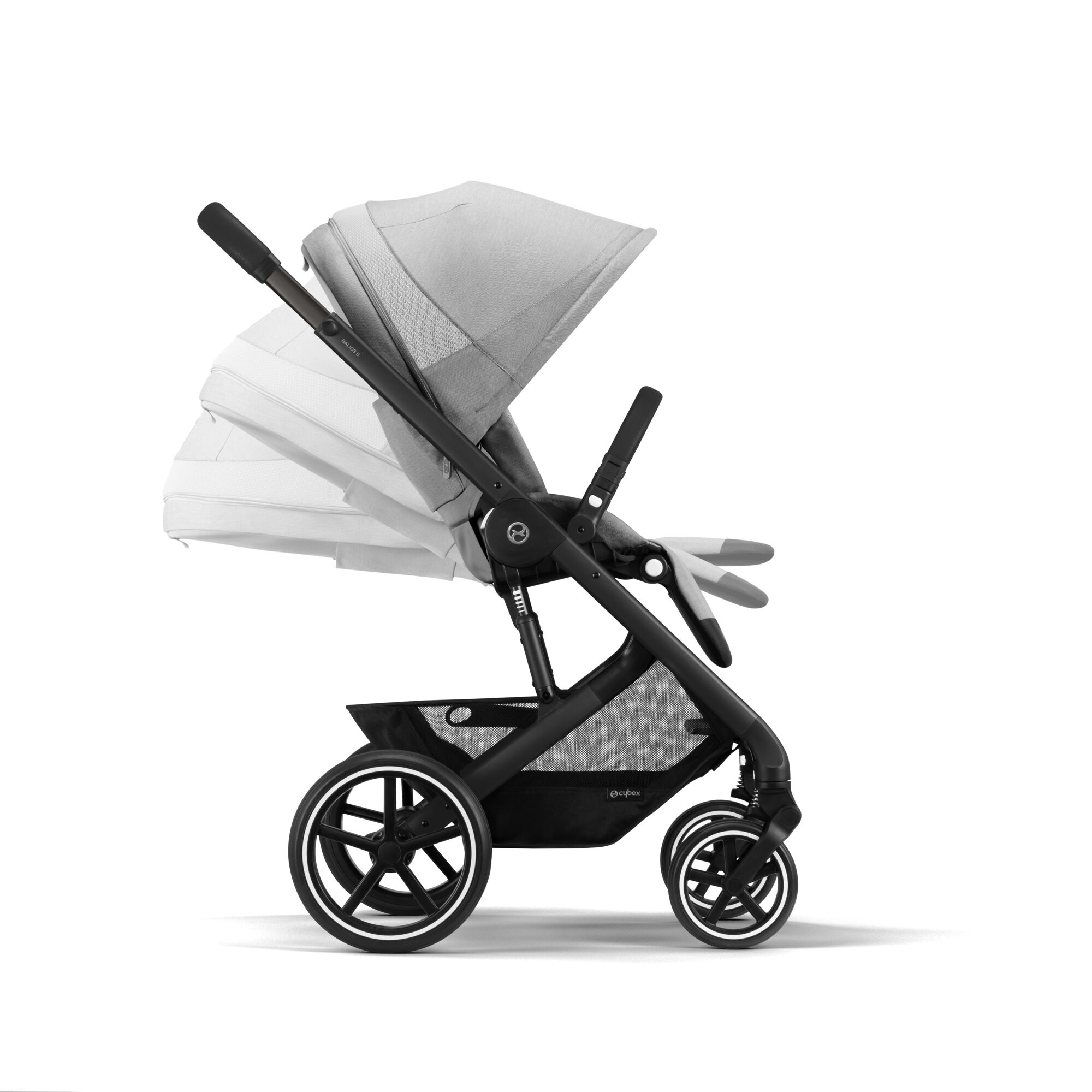 Коляска 3в1 Cybex Balios S Lux Lava Grey - фото 8
