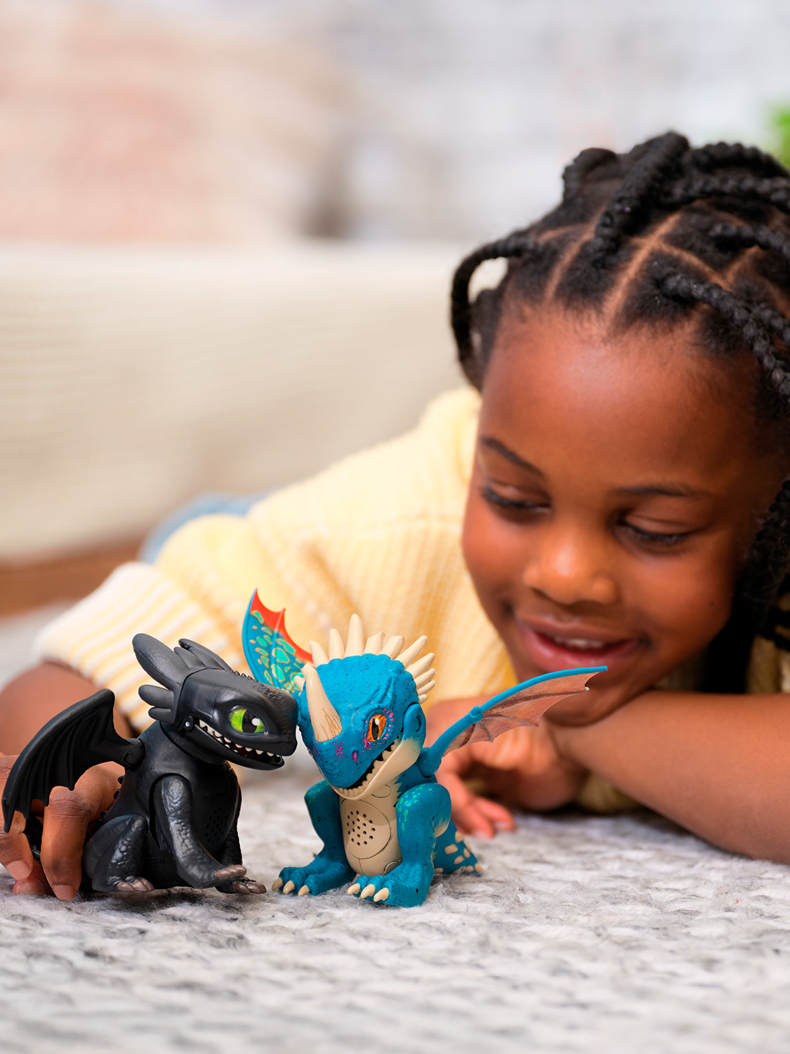 Фигурка Как приручить дракона Ночная Фурия мини-дракон - фото 7