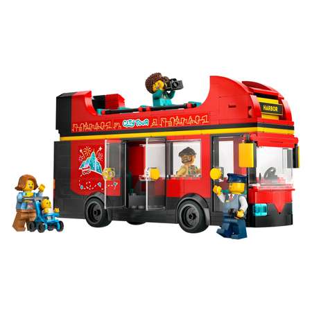 Конструктор LEGO City Double-Decker Sightseeing Bus блочный