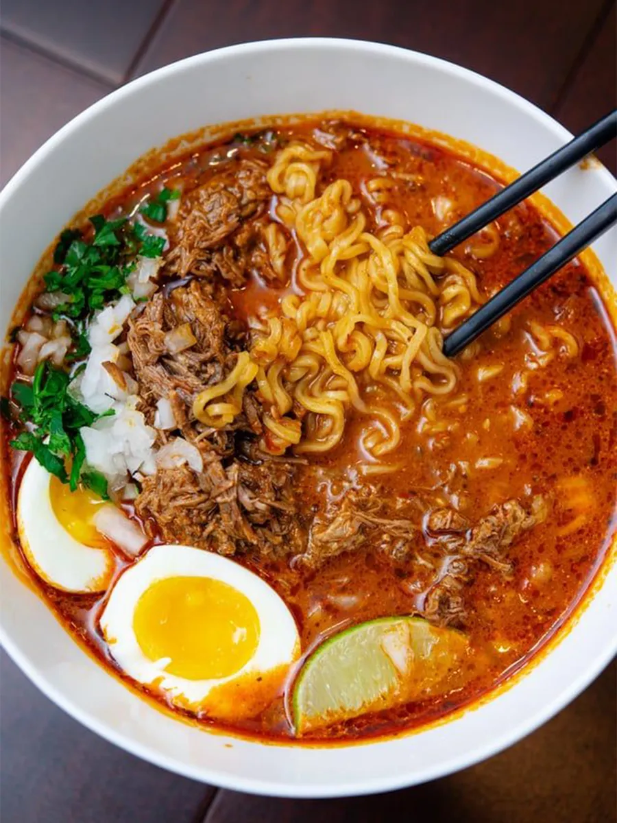 Лапша быстрого приготовления Nongshim морепродукты - фото 3