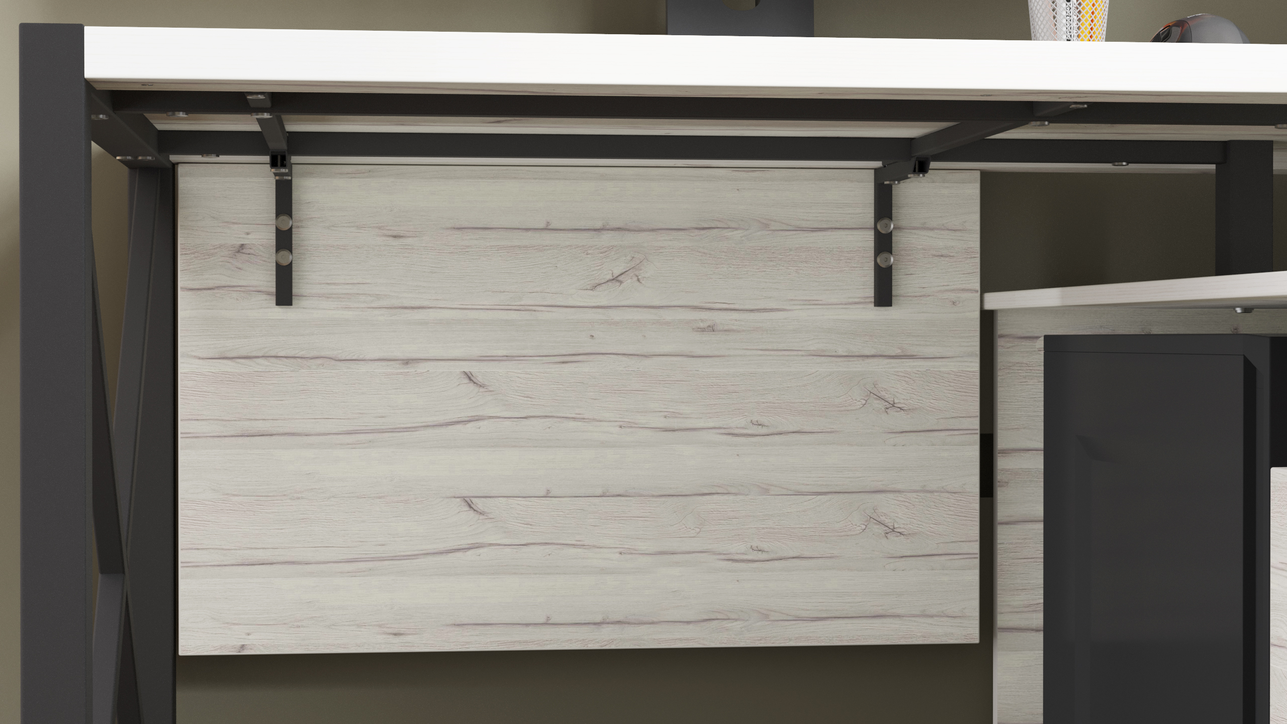 Письменный стол КАЛИФОРНИЯ МЕБЕЛЬ Хардвиг 1200 - фото 4