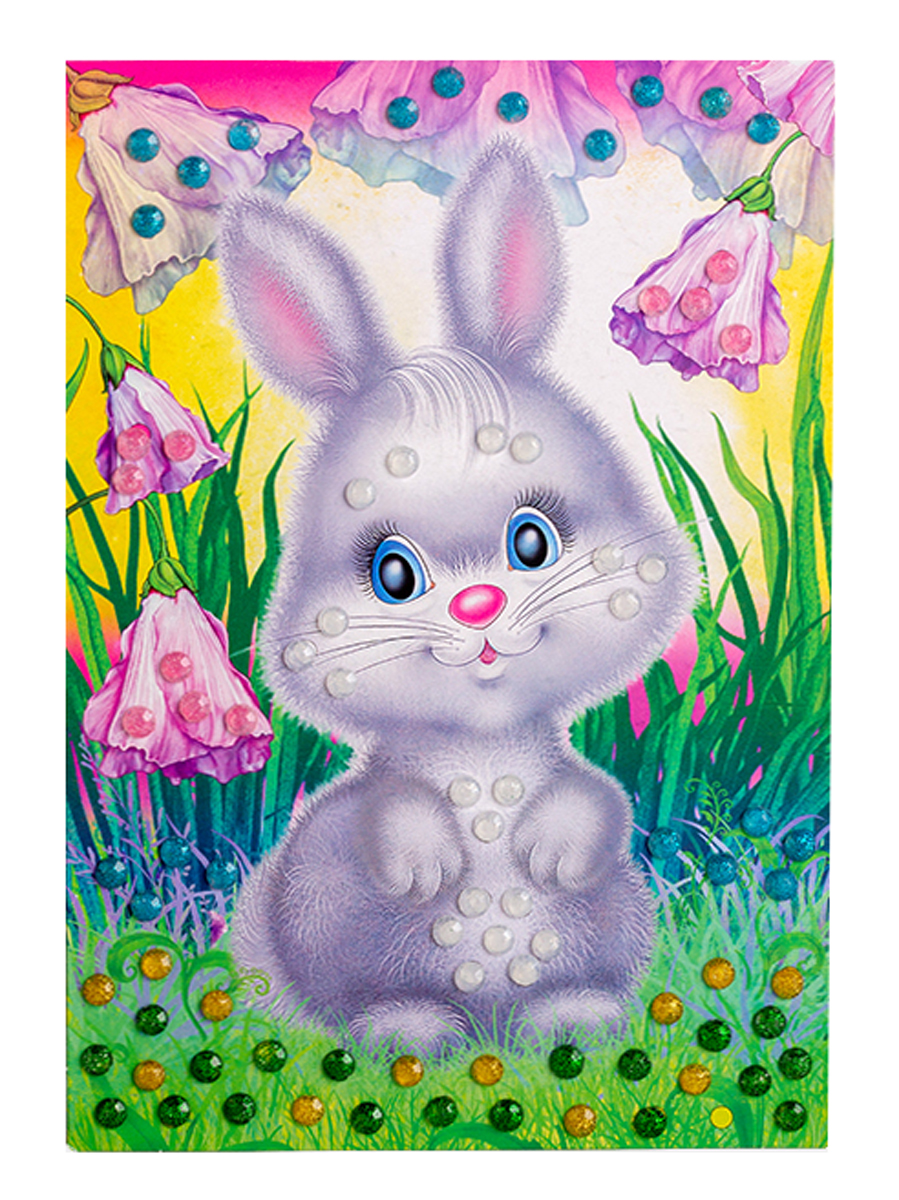 Набор для творчества Дрофа-Медиа аппликация Зайка - фото 2