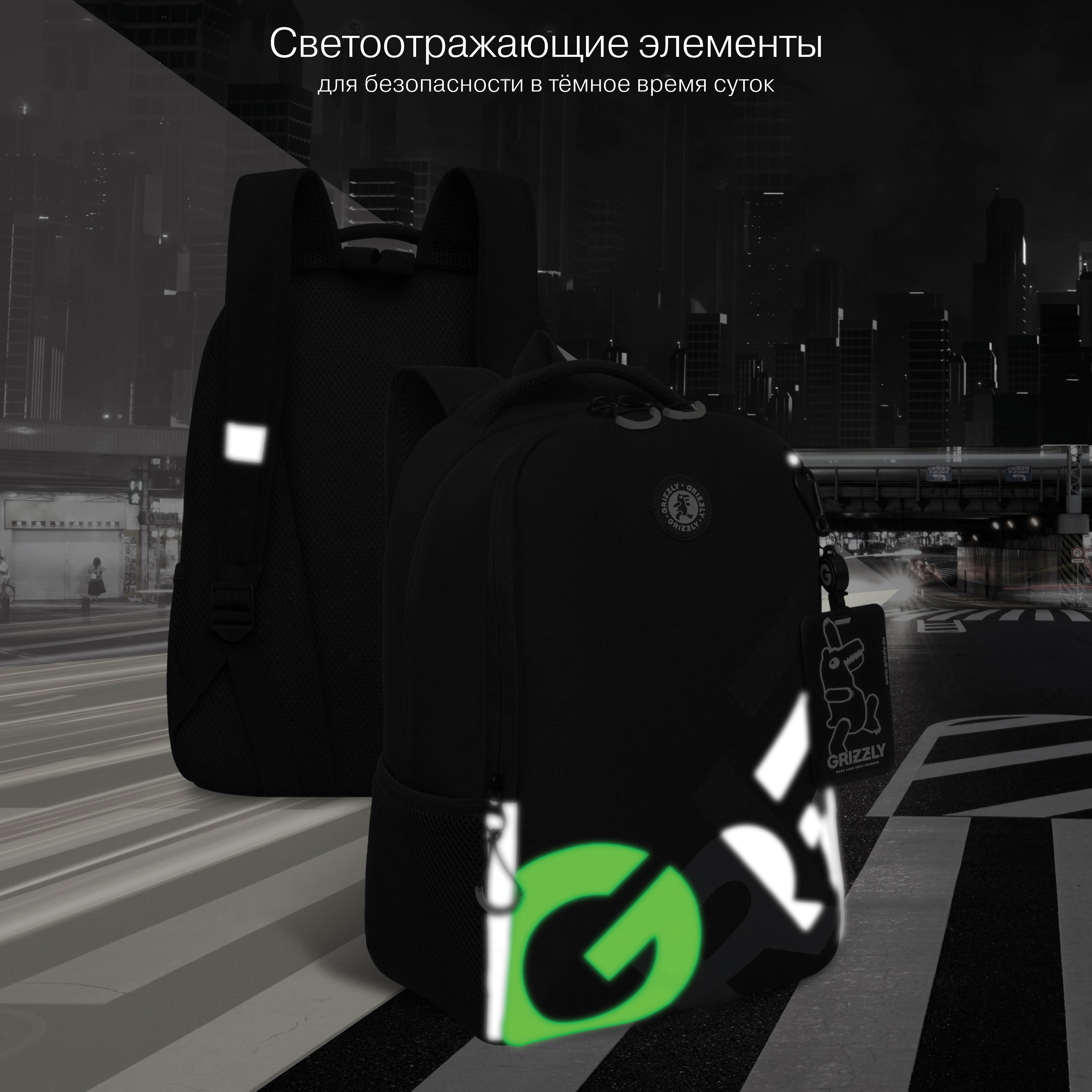 Рюкзак Grizzly Лого - фото 10