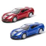 Автомобиль Mobicaro Chevrolet Corvette Grand Sport 1:64 в ассортименте
