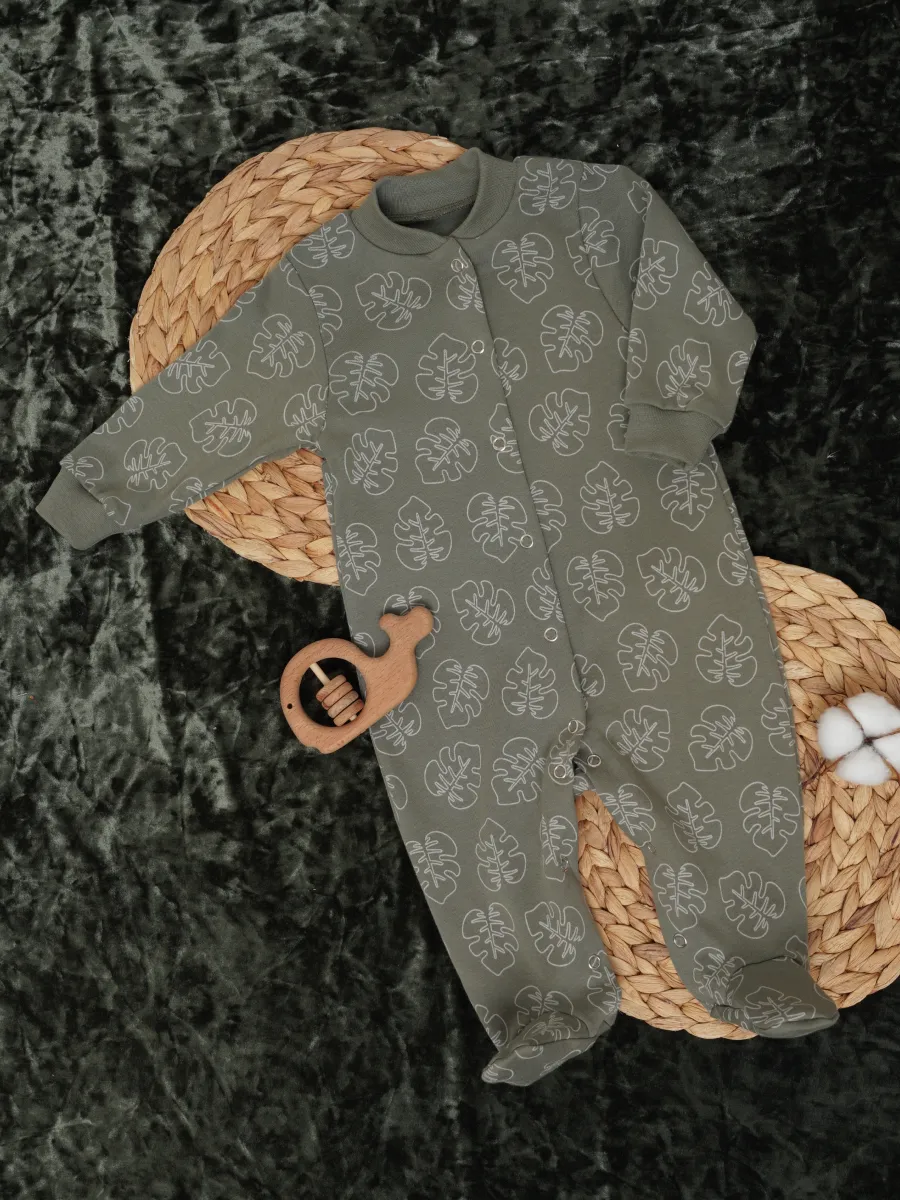 Комбинезон 3 шт Супер Пупс нбр/3пр/ком/сл/SK18хакилисточкиветочки - фото 21