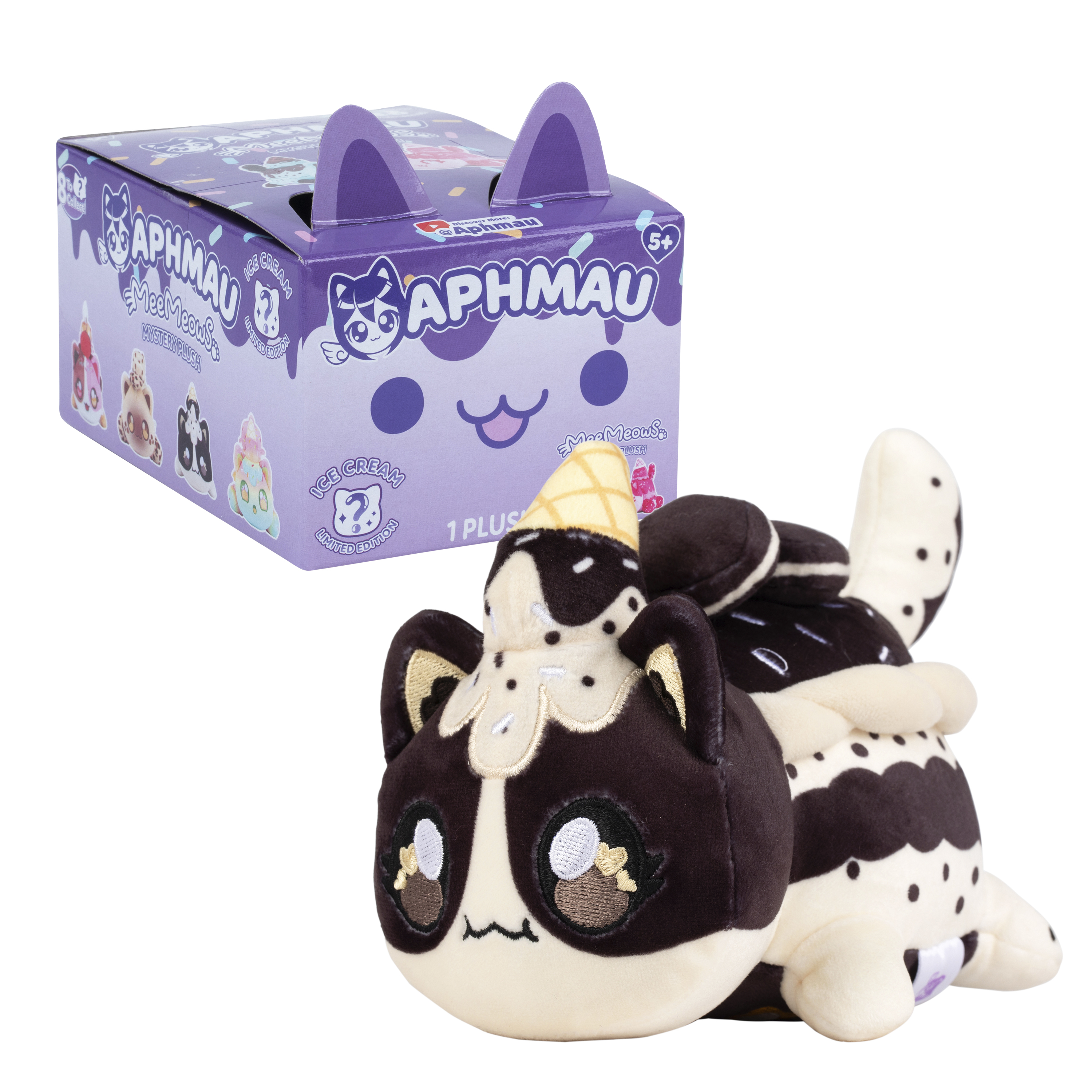 Мягкая игрушка APHMAU Мороженое Сюрприз 15см - фото 10
